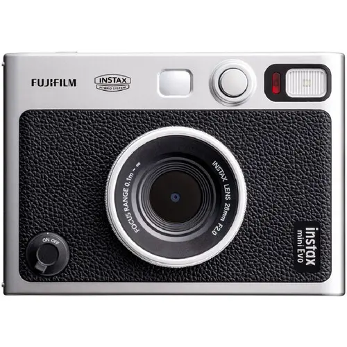FujiFilm Instax Mini Evo Hybrid Instant Camera Black 16812493