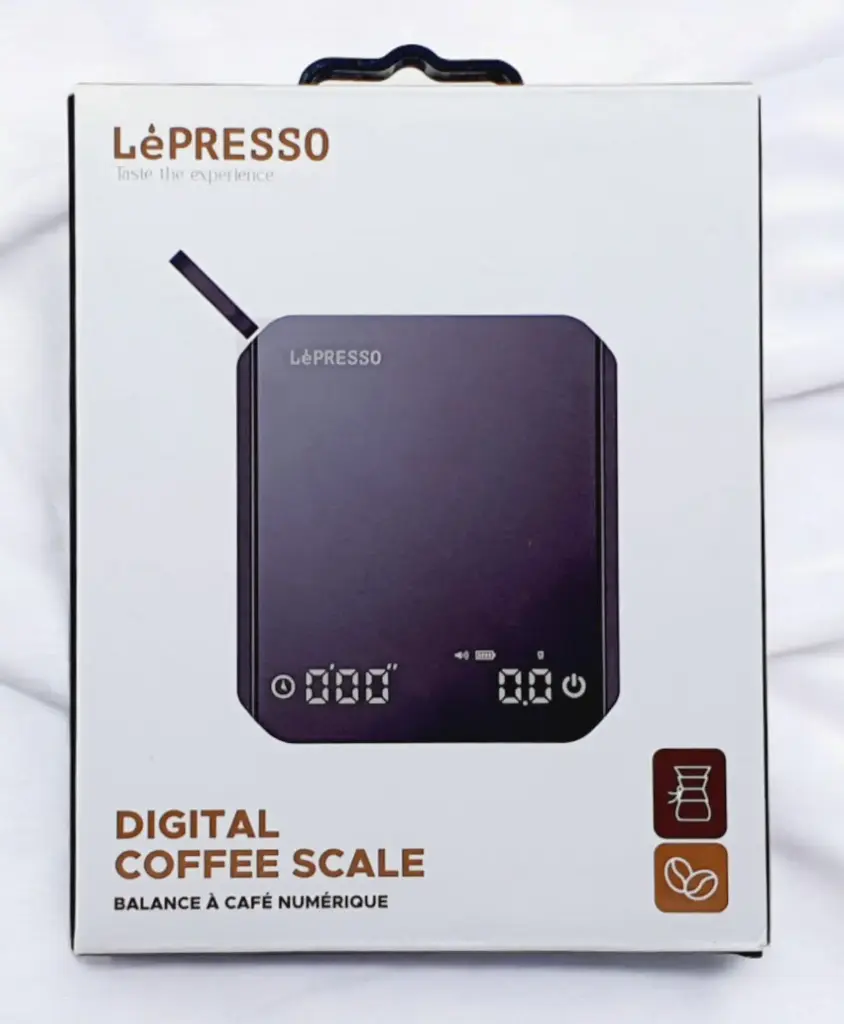 Lepresso Digital Coffee Scale LPMDCSTBK