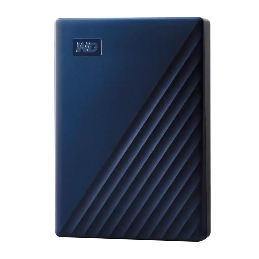 WD My Passport for Mac 4TB USB 3.0 Portable External Storage Midnight Blue WDBA2F0040BBL-WESN