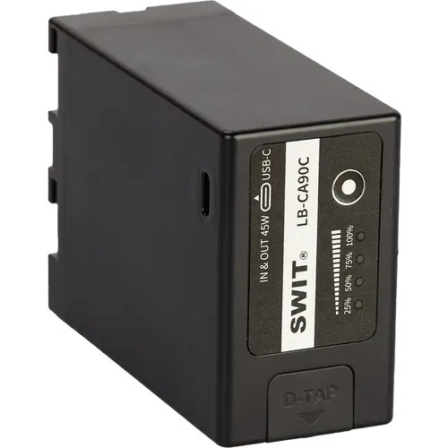 SWIT 90Wh Canon BP-A Battery with D-tap and USB-C LB-CA90C