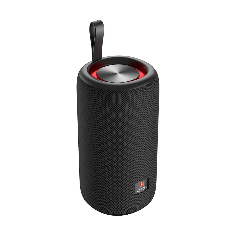Swiss Military 200w PMPO High Definition Portable Wireless Speaker SM-SPKR-200W-18H-BLK