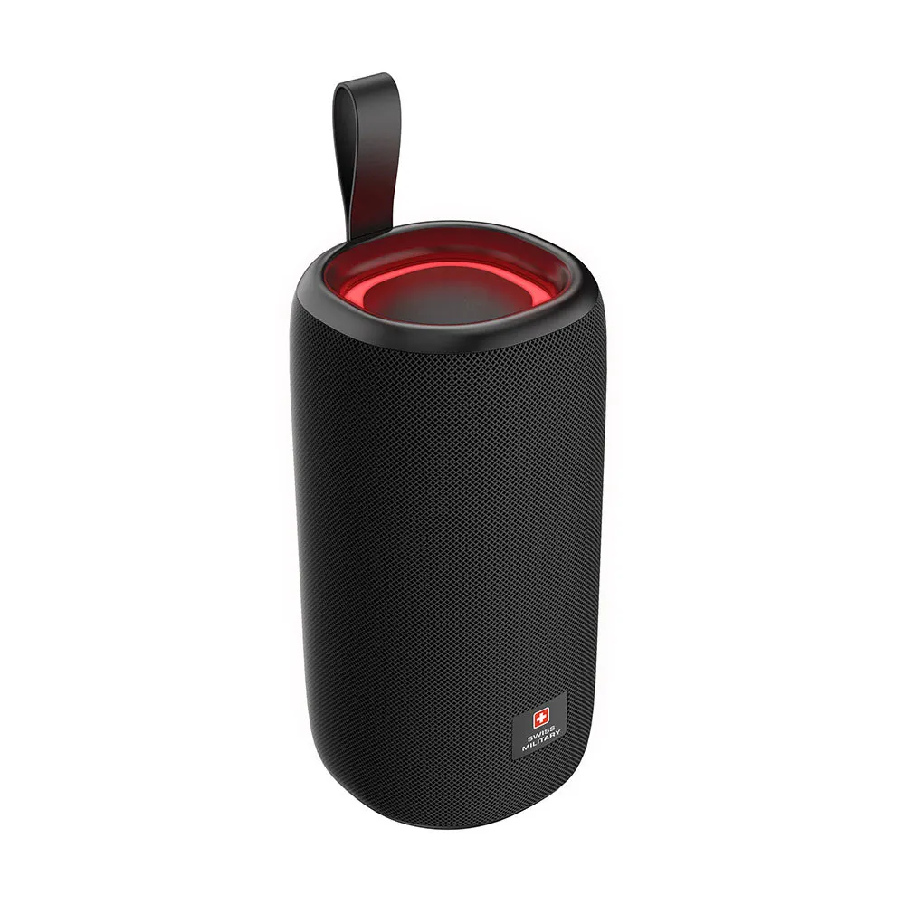 Swiss Military 250w PMPO High Definition Portable Wireless Speaker SM-SPKR-250W-25H-BLK