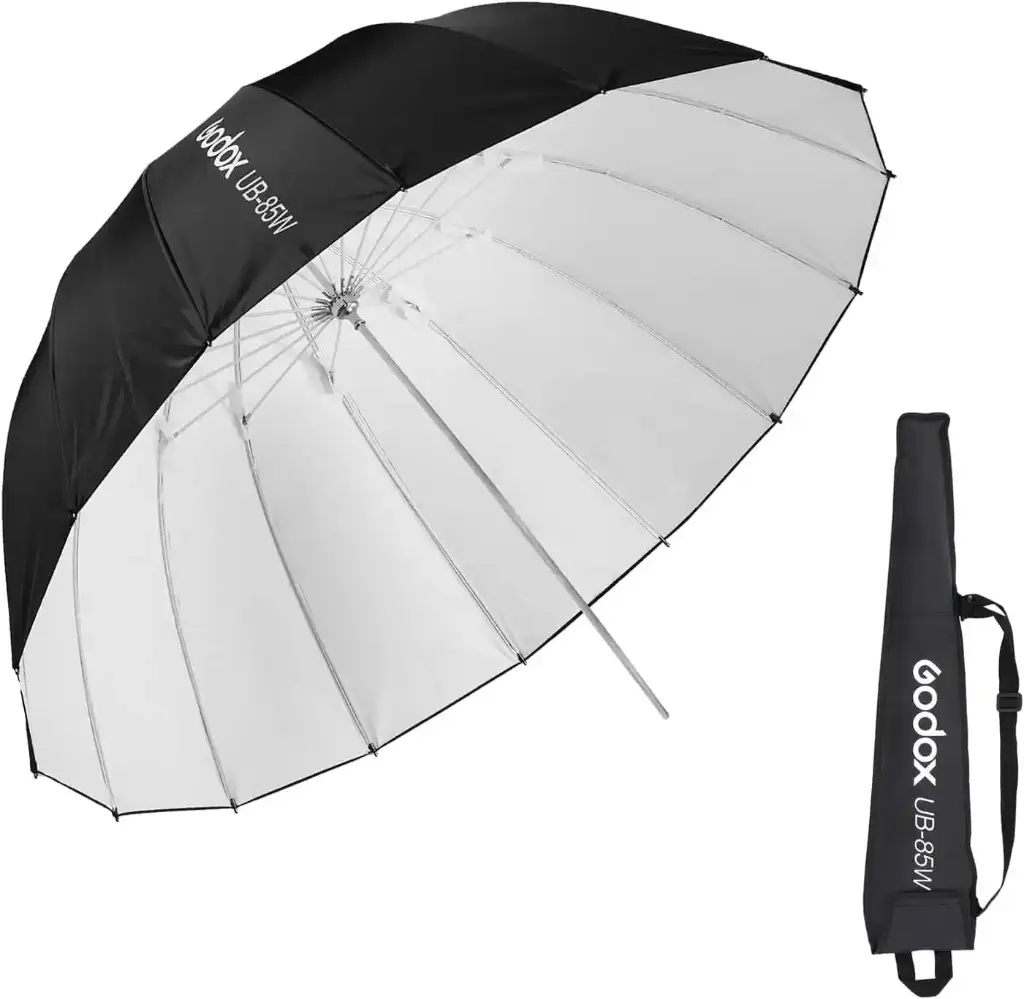 Godox UB-85W Translucent Parabolic Umbrella 85cm - White
