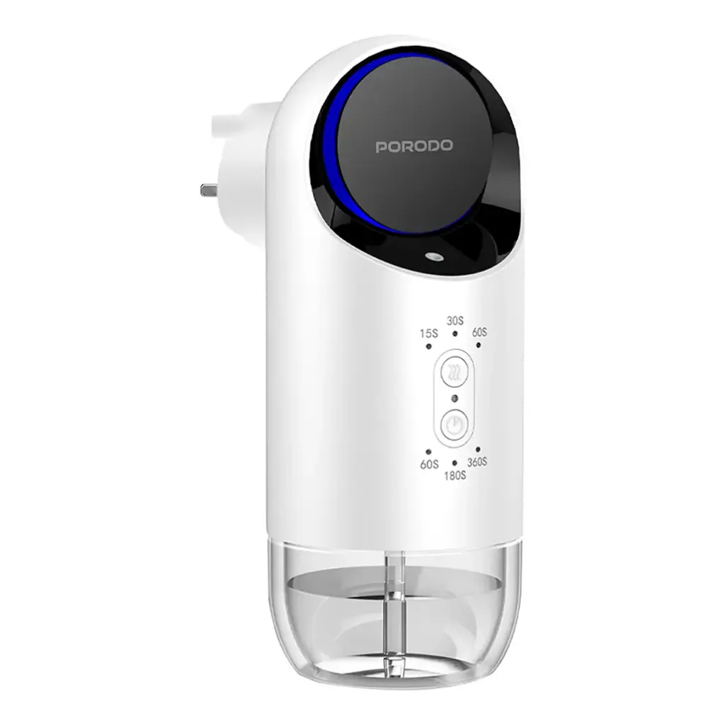 Porodo Lifestyle Wall Plug-In Essential Oil Diffuser PDLFST197WH
