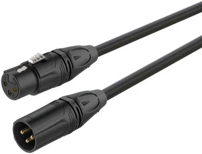 Roxtone Premium 3P XLR Female To 3P XLR Male 3 Meter XLR Cable PMXX400L0030