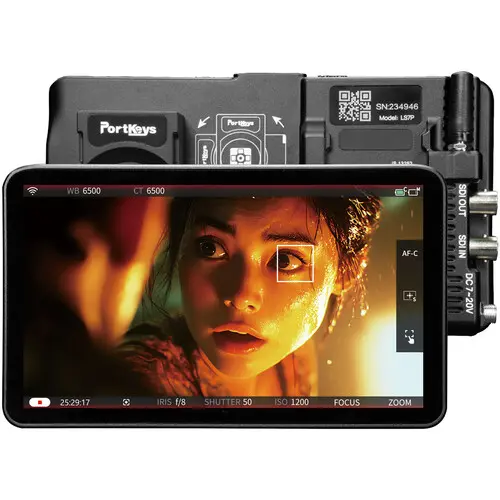 PortKeys LS7P 7-Inch HDMI/SDI High-Bright On Camera Monitor with Wireless Camera Control