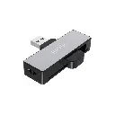 Pawa Mini Single Slot Smart Card Reader Dual Type USB-A & USB-C PW-ATCDR121-BK