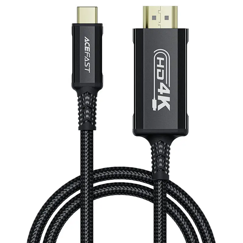 ACEFAST C1-10 AceWire Pro 1.8M USB-C To HDMI Aluminum Alloy Connectors HD Video Cable 4K