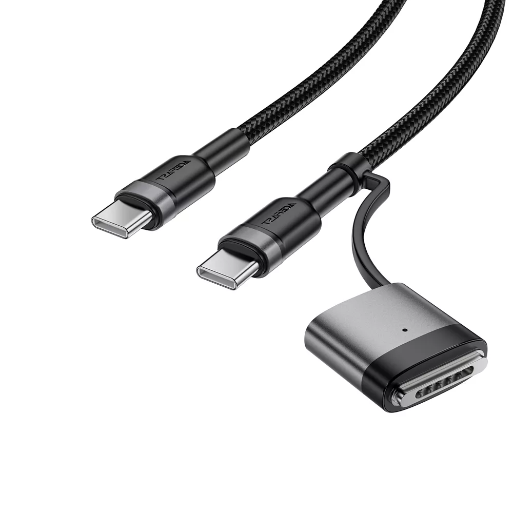 ACEFAST C22-05 AceWire Pro 1.2M USB-C To USB-C or MAG3 240w Magnetic Aluminum Alloy Charging Data Cable
