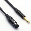 Bespeco XLR Female To JKM TRS 6.3mm Microphone Cable 3M AHSMA300