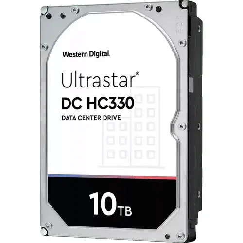 WD 10TB Ultrastar DC HC330 7200 rpm SATA III 3.5" Internal Data Center HDD WUS721010ALE6L4