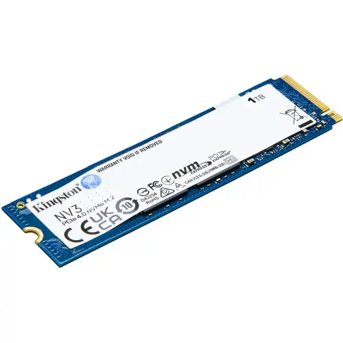 Kingston 1TB NV3 NVMe M.2 PCIe 4.0 SSD SNV3S/1000G