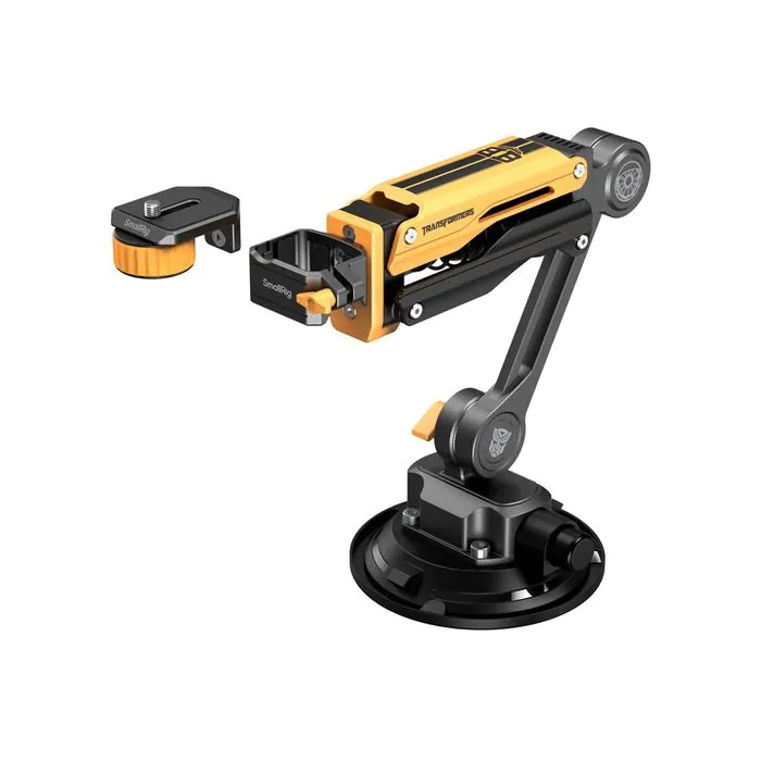 SmallRig Mini Shock Absorber Arm for DJI Osmo Pocket 3 / GoPro HERO13 / Insta360 X4 BumbleBee Edition 5528