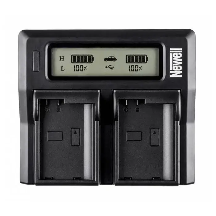 NeWell FZ100 LCD Dual Battery Charger 