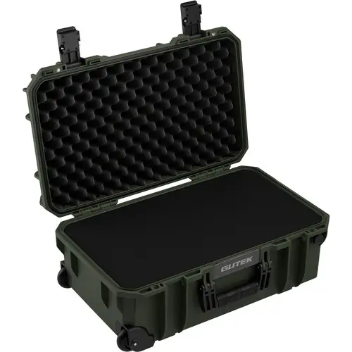 GUTEK Tortoise T-300 20-Inch Carry-On Protector Case 30L, Olive Drab Green
