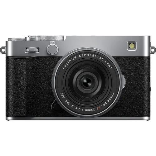 FUJIFILM X-E5 Mirrorless Camera with XF 23mm f/2.8 Lens Silver Argent 16949961