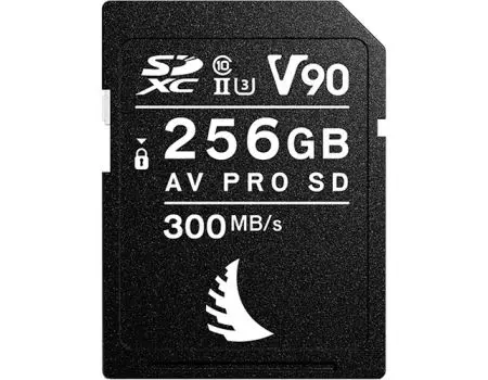 Angelbird 256GB AV PRO MK2 UHS-II V90 300Mbps SDXC Memory Card AVP256SDMK2V90