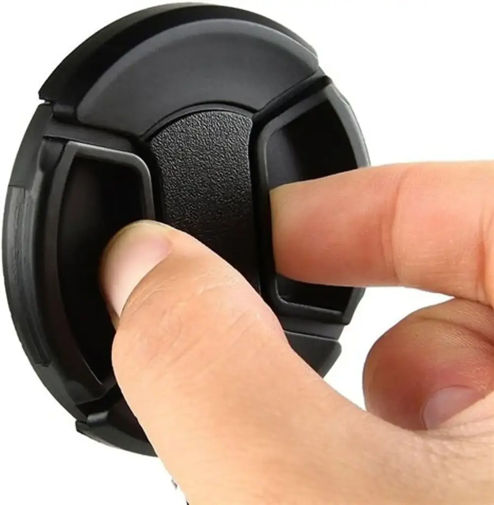 77mm Snap-On Center Pinch Lens Cap Kit