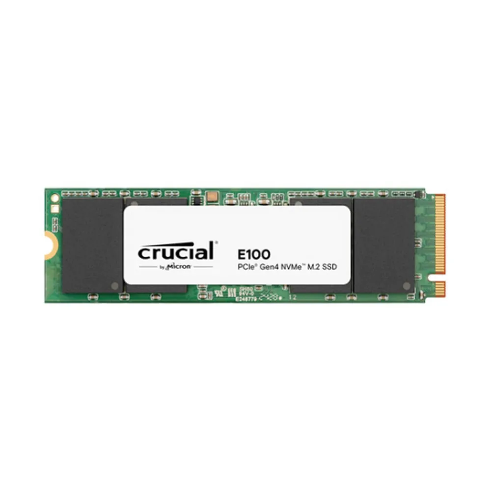 Crucial E100 1TB M.2 NVMe PCIe Gen4 Upto 5000MB/s Internal SSD CT1000E100SSD8 