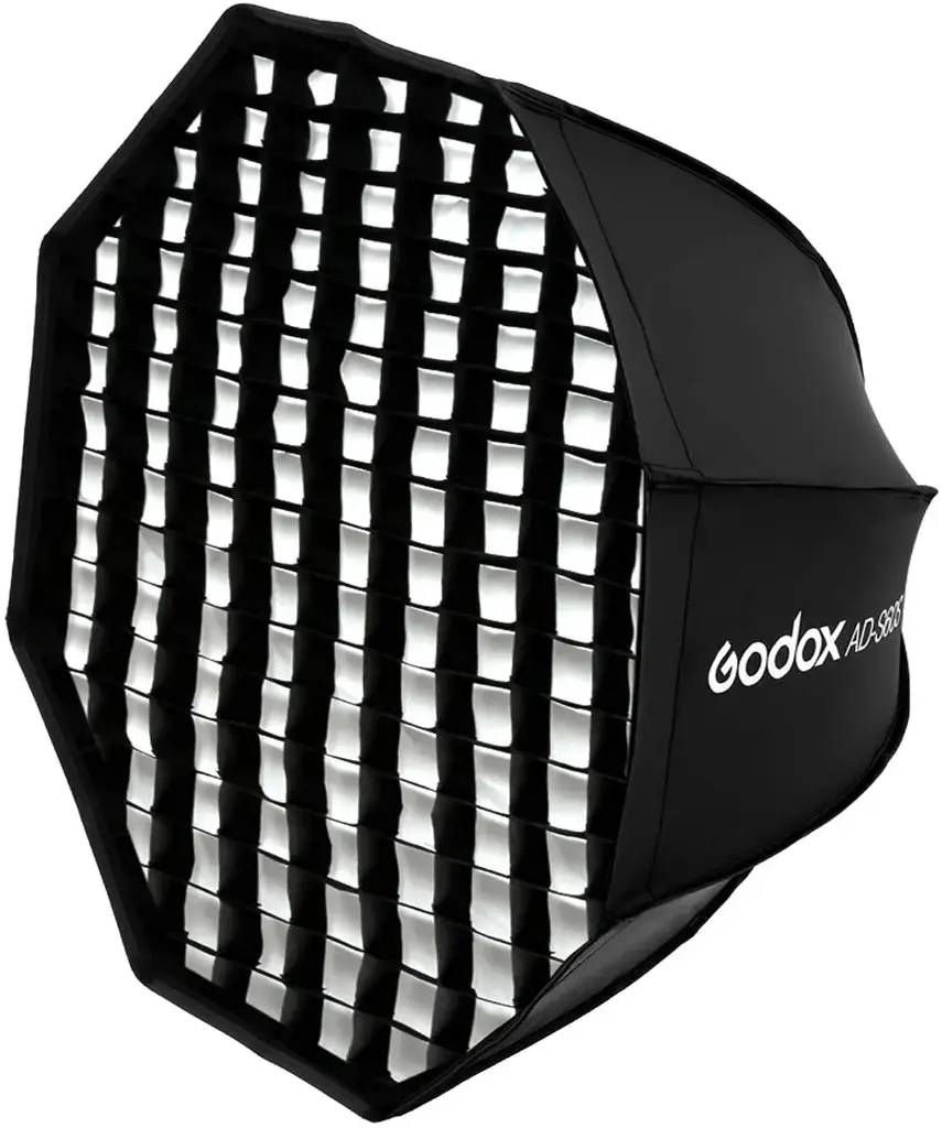 Godox AD-S60S Silver Octa Umbrella Softbox 65cm For AD300Pro & AD400Pro with Grid 