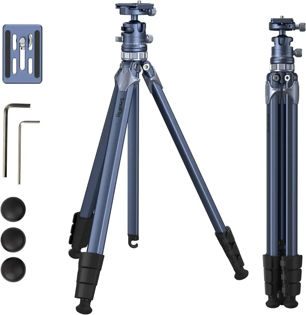 SmallRig AP-02 Lightweight Aluminum Travel Tripod with Arca-Type Ball Head