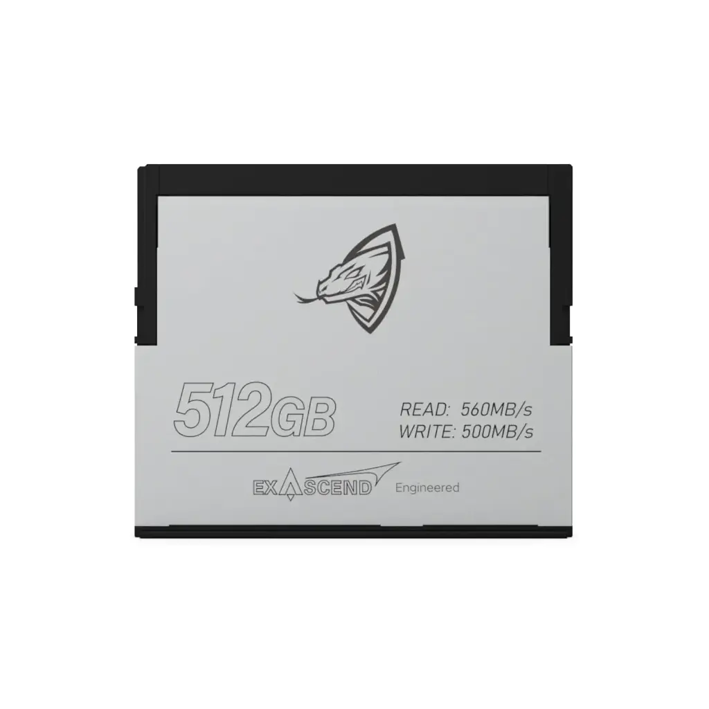 Exascend Archon CFast 2.0 512GB Memory Card EX-EXSC3X512GB