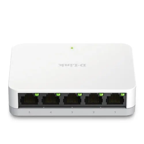D-Link 5-Port Gigabit Easy Desktop Switch DGS-1005A 