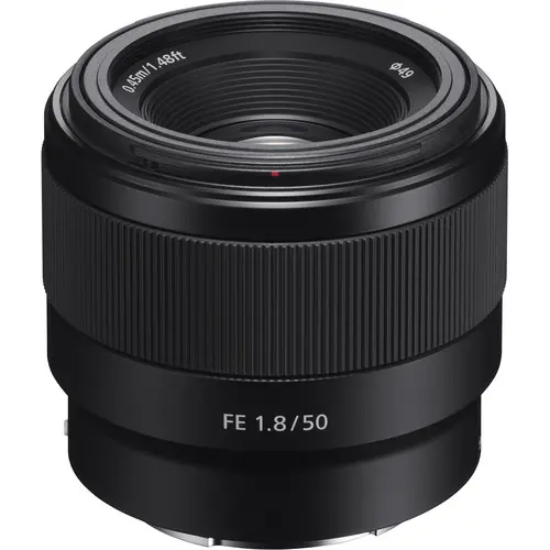Sony Alpha FE 50mm f/1.8 Standard Prime Lens SEL50F18F