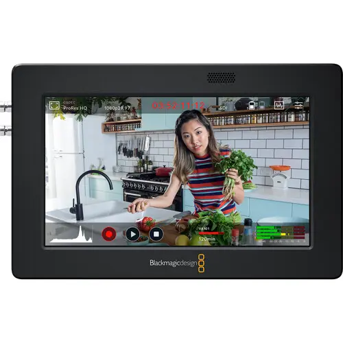 Blackmagic Design Video Assist 3G-SDI/HDMI 5-Inch On Camera Recorder/Monitor HYPERD/AVIDA03/5