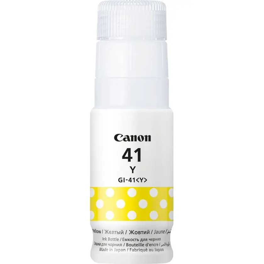 Canon Pixma GI-41Y Genuine Yellow Ink Bottle