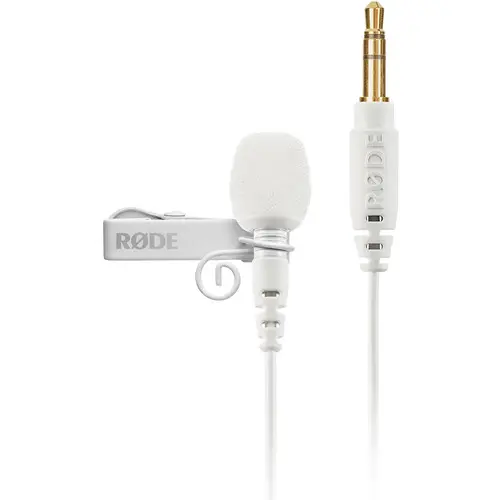 Rode Lavalier GO Omnidirectional Lavalier Microphone for Wireless GO Systems White LAVGOW