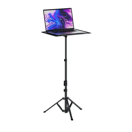 [6849108442954] Porodo Multi-Function Stand Projector & Laptop PD-TRPPJH-BK