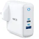 Anker PowerPort Atom III 60w Charger with Power IQ USB-A & USB-C Ports A2322K21
