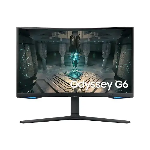 [8806094551952] Samsung Odyssey G6 LS27BG650EMXUE 27-Inch QHD 1ms 240hz Gaming Monitor Curved  VA Ergonomic Smart TV IoT Hub