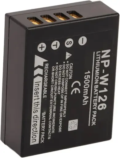 [VP-NP-W126B] Vipesse NP-W126 1500mAh 7.4V 11.1Wh Battery for Fujifilm