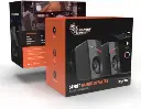 Porodo PDX543 Stereo Gaming Speakers With Volume Knob Control Black PDX54-BK