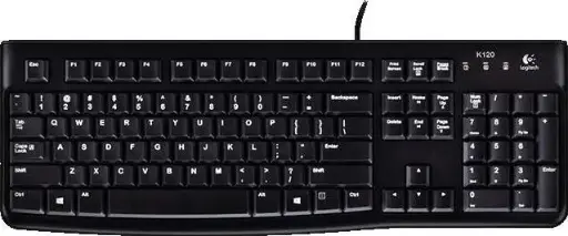 [5099206020795] Logitech K120 USB Standard Computer Wired Keyboard 920-002495