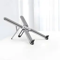 Powerology Aluminum Folding Height Adjustable Laptop Stand PWAALPFLS