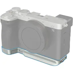 SmallRig Bottom Mount Plate for Sony Alpha 7C II / Alpha 7CR (Silver) 4439