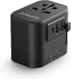 Anker 312 30w 2-USB & USB-C Port 4-Region Travel Adapter A9212K11