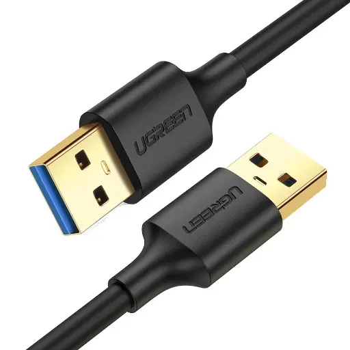 [6957303813704] UGreen US128 USB-A 3.0 Male To Male Cable 1 Meter 10370