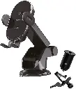 Powerology 15w 3in1 Fast Wireless Car Charger Mount PWWCCM-BK