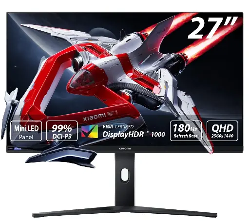 [6941948703209] Xiaomi Mini LED Gaming Monitor G Pro 27i 2K 2560X1440 180Hz 1Ms P27QBA-RGPGL ELA5587UK