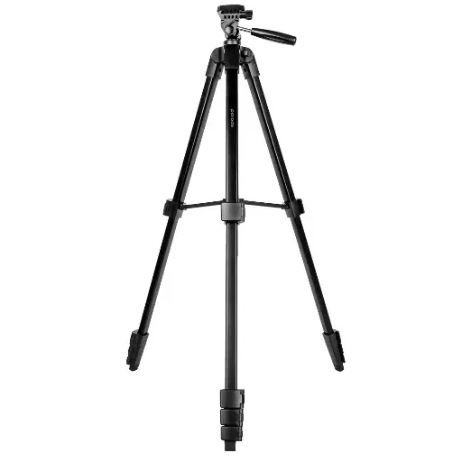[6849108442923] Porodo Professional Gimble Tripod 171cm Height Black With Phone Mount PD-TRPAL-BK