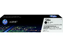 HP 126A Original LaserJet Toner Cartridge, CE310A
