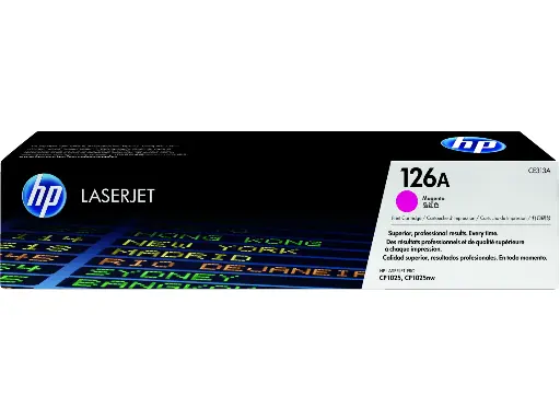 [884962161159] HP 126A Magenta Original LaserJet Toner Cartridge, CE313A 