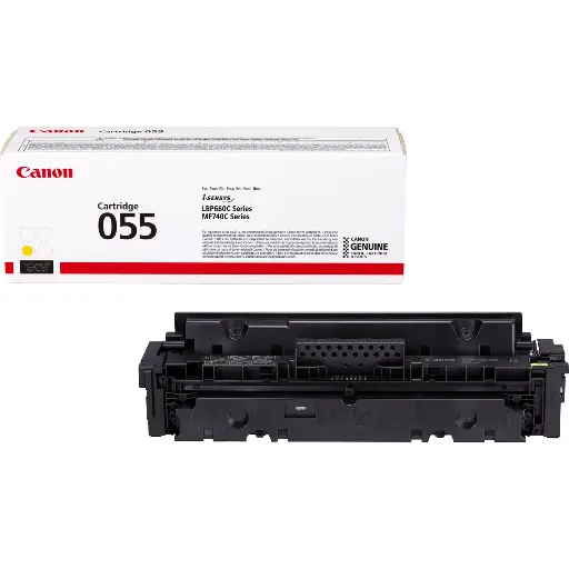 [4549292124606] Canon 055 Toner Cartridge, Yellow 3013C002