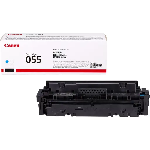 [4549292124668] Canon 055 Toner Cartridge, Cyan 3015C002 