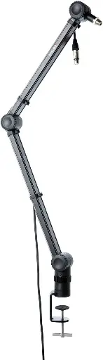 [656272971267] Bespeco MSRA20 Aluminium Broadcast Mic Arm with Desk Mount Clamp
