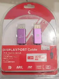 Genuine 1.4V 8K Display Port To Display Port Cable 6Ft 1.8 M GNDP1.8M1.4V